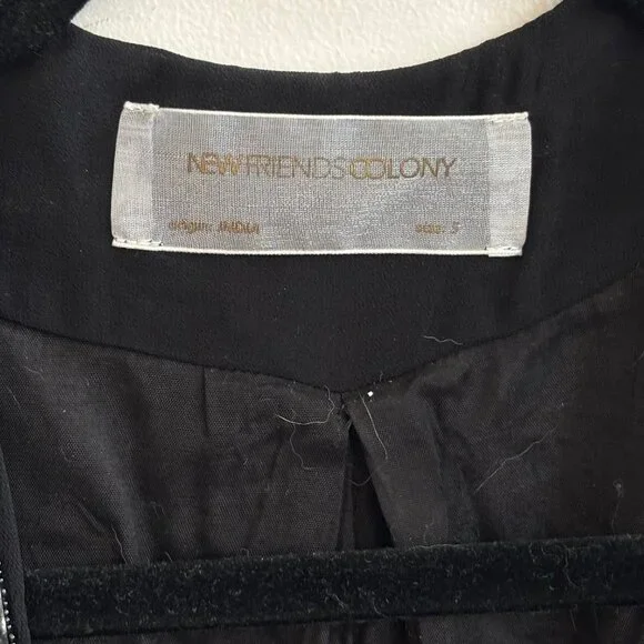 New Friends Colony Sequin Jacket - Black - Small - Picture 4 of 4